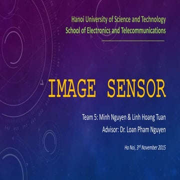 CCD and CMOS Image Sensor
