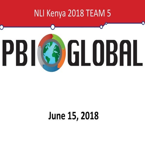 NLI 2018 Kenya - Team 5