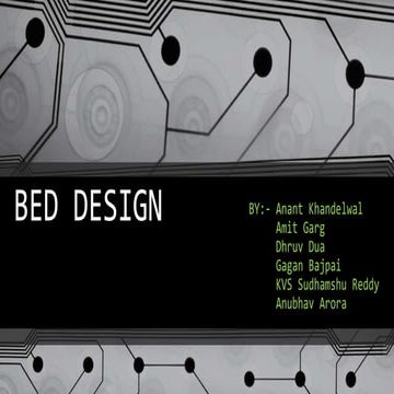 Bed Design (CRITICAL THINKING)