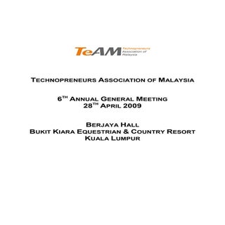 Te Am 6th Agm Notice1