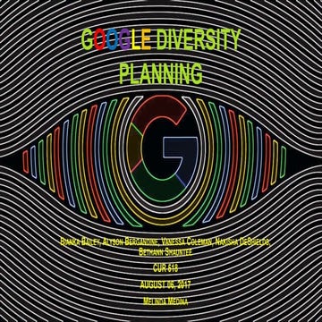 Diversity Planning: Google