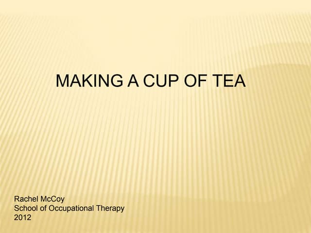Tea Making