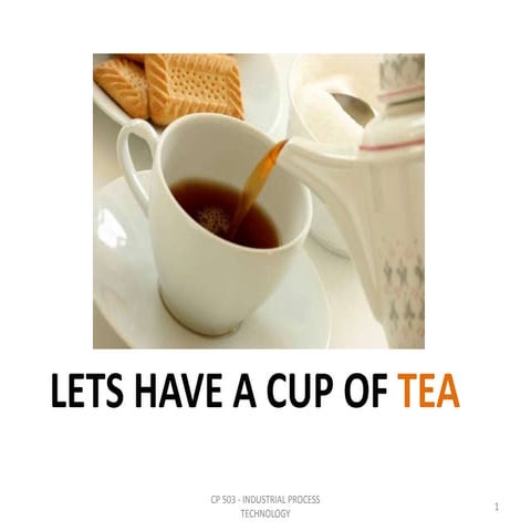 Tea making | PPTX