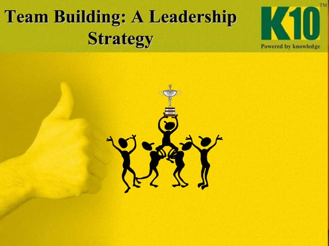 Team Work Team Building Pptx