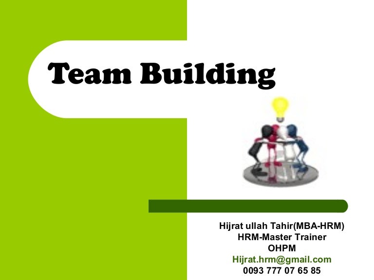 team building 1