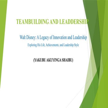 TEAM BUILDING AND LEADERSHIP ROLE IN ORGANIZATIONAL SUSTAINABILTY .pptx