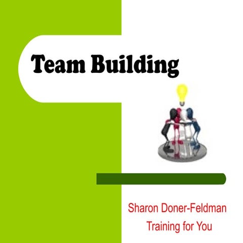 Team building sharondonerfeldman