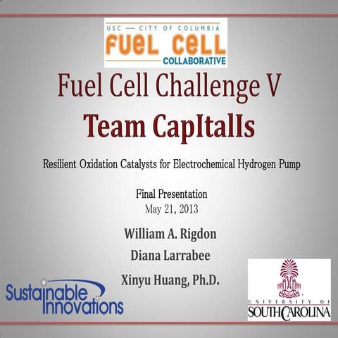 CapItalIs Fuel Cell Challenge V Presentation
