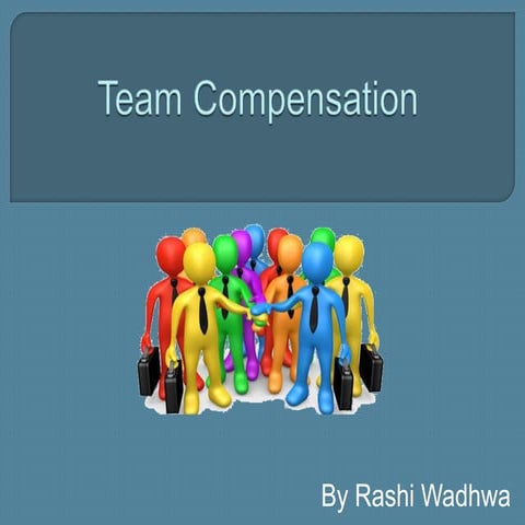 Team compensation