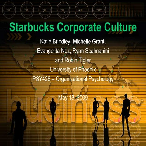 Starbucks Corporate Culture