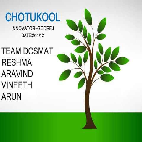 Team dcsmat chotukool