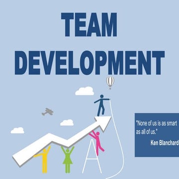 | Team Development | Stages of Team Development | Tuckman's Team Development ...