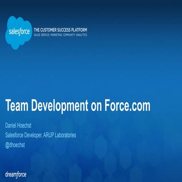 Team Development on Force.com