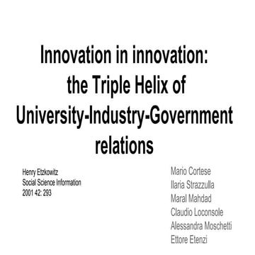 TEAM E Uni/ Industry Innovation