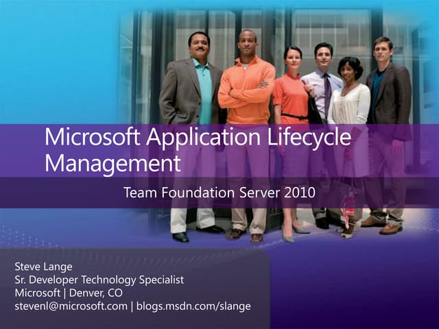 Team Foundation Server 2010 - Overview