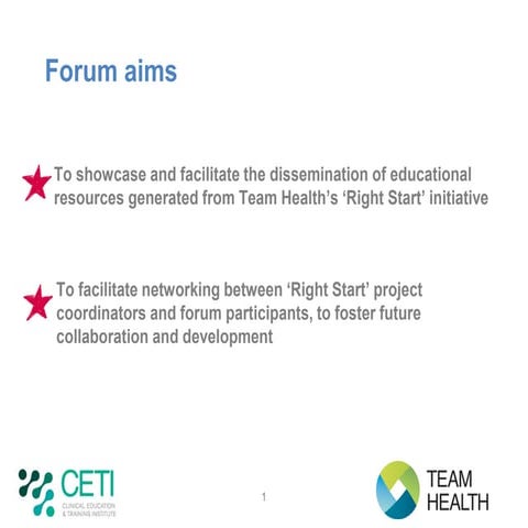 Team Health Program Overview   