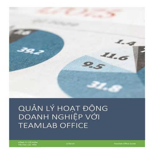 Hướng dẫn sử dụng Teamlab Office - Quản lý dự án