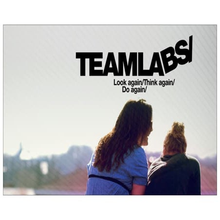 TEAMLABS/ Human Centered Design Workshop