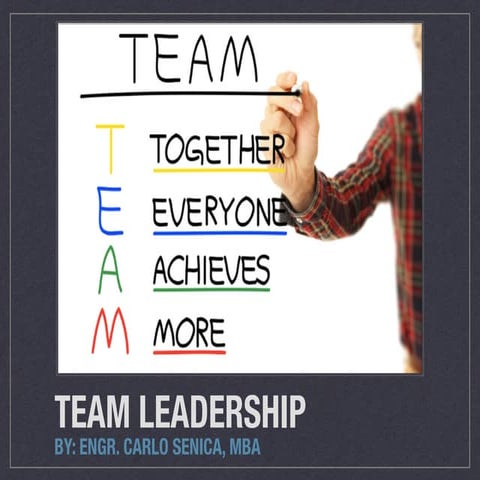 Team leadership