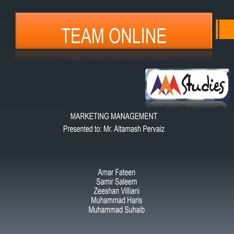 Marketing Management: Active Learning Project