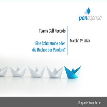 Teams Call Records: Eine Schatztruhe oder die Büchse der Pandora?
