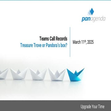 Teams Call Records: Treasure Trove or Pandora’s Box?