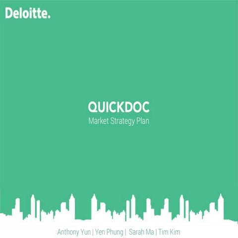 UW Deloitte Case Competition 2014 (Solution by Team Saturn)