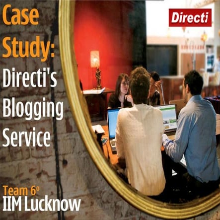 Directi Business Case Study Presentation '09 Team SixDegrees - IIM Lucknow
