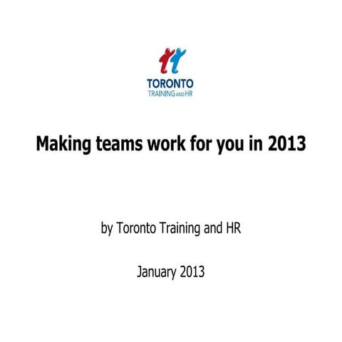 Teams January 2013