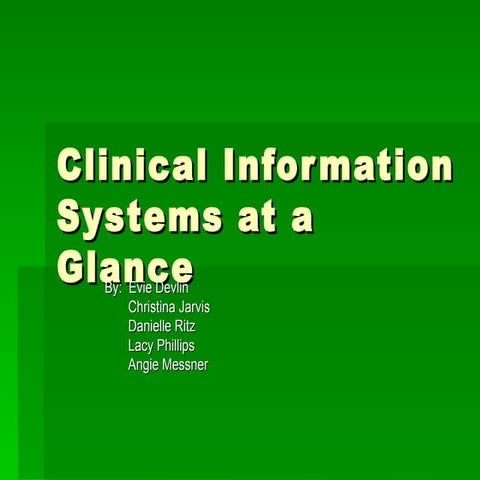 Team Sol2 01 Health Care Informatics Power Point