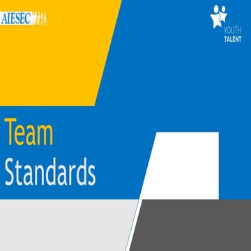Team standards