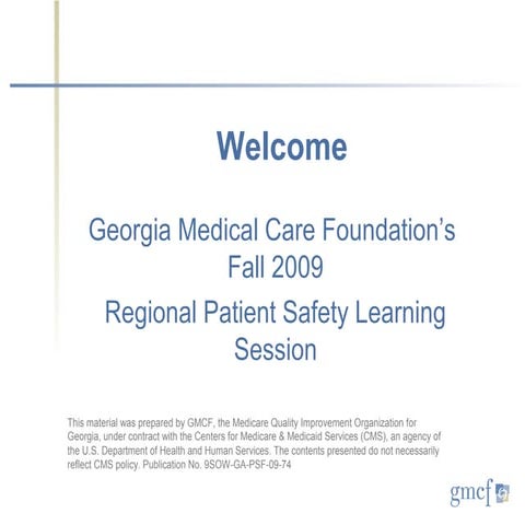 Teamstepps Fall 2009 GHCA