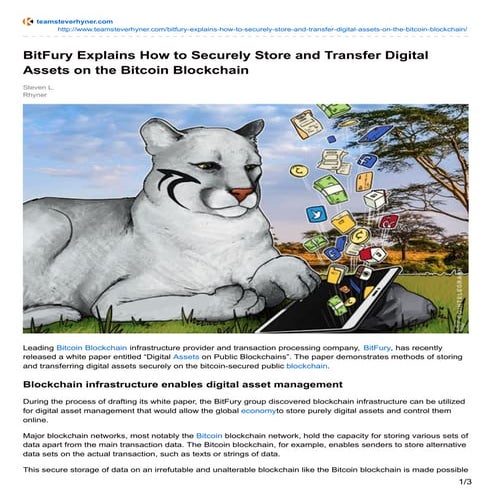 GraphSense - Real-time Insight into Virtual Currency Ecosystems | PDF