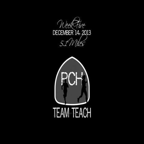 Team TEACH Week Five Snapshots