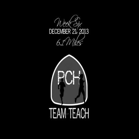 Team TEACH Week Six Snapshots