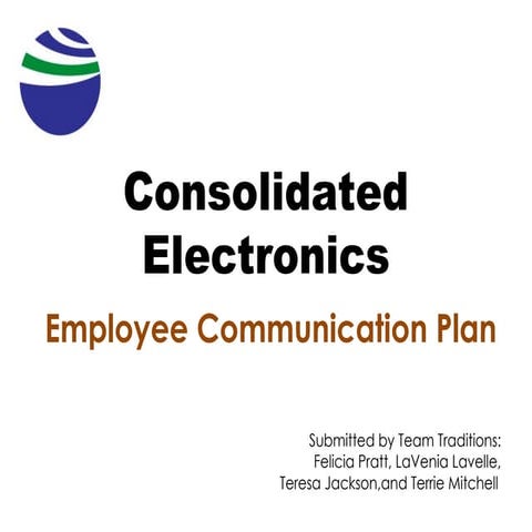 Team traditions  employee communications plan