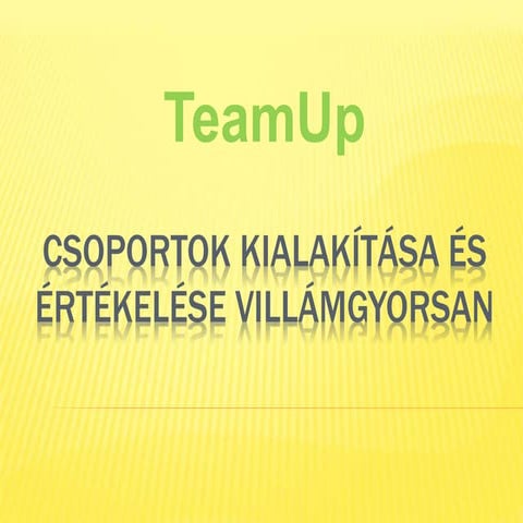 Team up | PPT