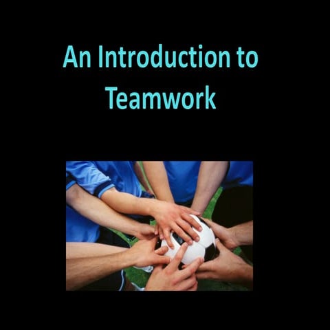 Team work ppt(all in 1)
