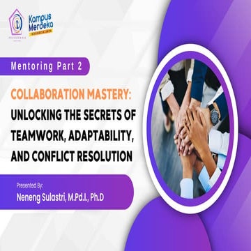 Collaboration Mastery, Unlocking the secrets of teamwork, adaptability ...