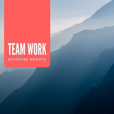 Team work - How to achieve it