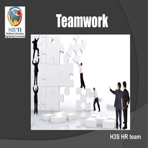 TEAMWORK IN EMERGENCY DEPARTMENT | PPTX