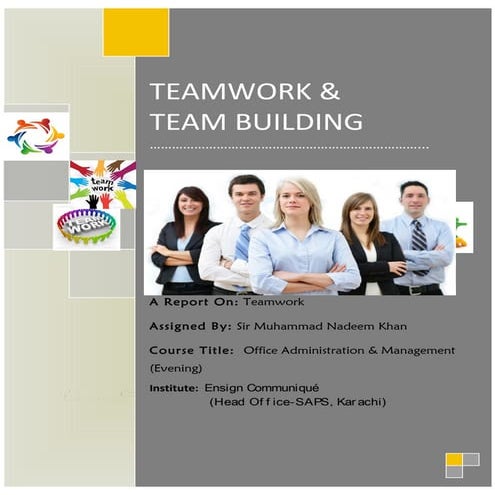 Teamwork and team building