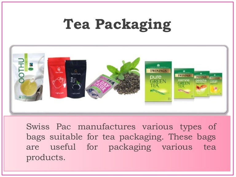 Tea packaging