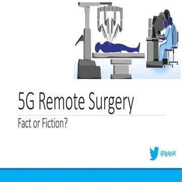 Teaser: 5G Remote Surgery - Fact or Fiction?