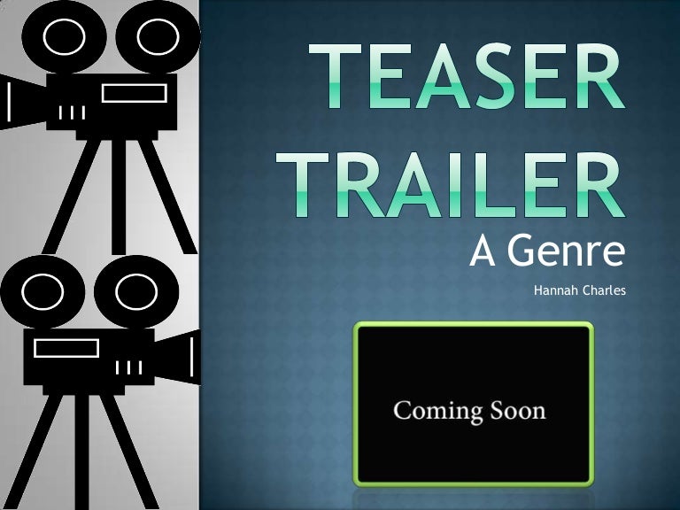 Teaser Trailer Genre