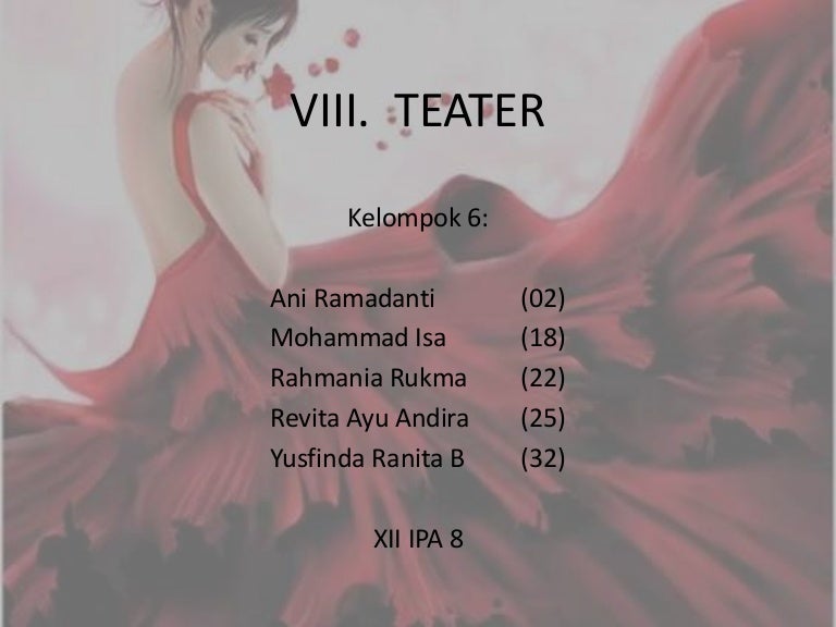 Teater Bab 8 Kelas 12