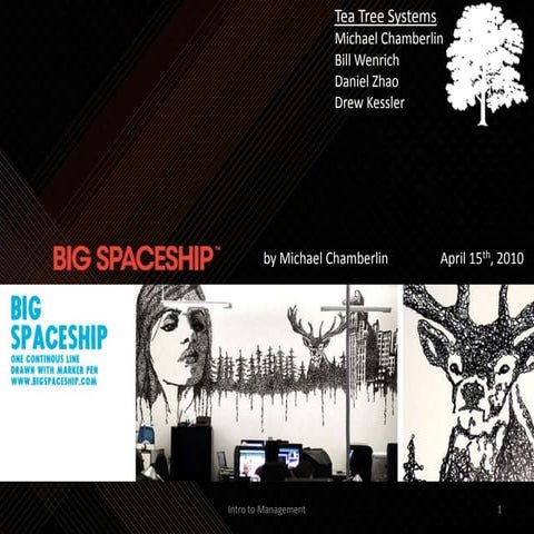 Big Space Ship (HBR Case study)