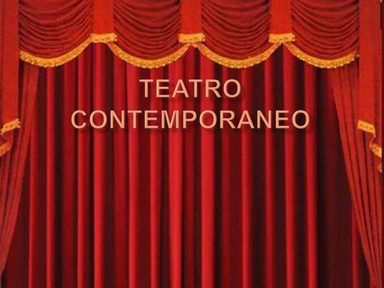 Teatro contemporaneo y semejantes