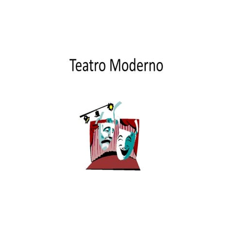 Teatro moderno