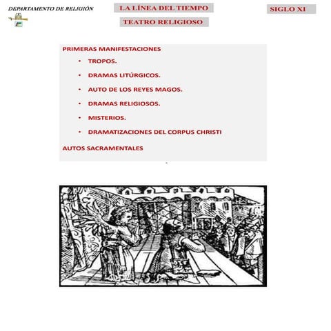 Del tropo al auto sacramentat